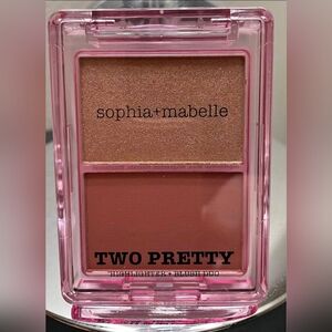 Sophia + Mabelle Two Pretty Highlighter + Blush Duo-Bubbly & Champagne Toast